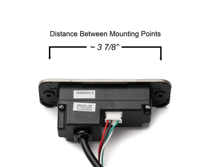 KAIDI Model: KDH134H-003 Switch, Hand Controller, 4 Buttons, with USB - Replacement Part for Electric Recliner