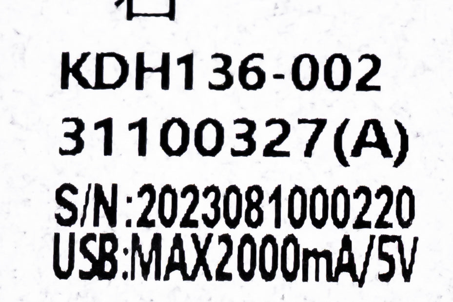 KAIDI Model: KDH136-002 Switch, Hand Controller, 4 Buttons, with USB - Replacement Part for Electric Recliner