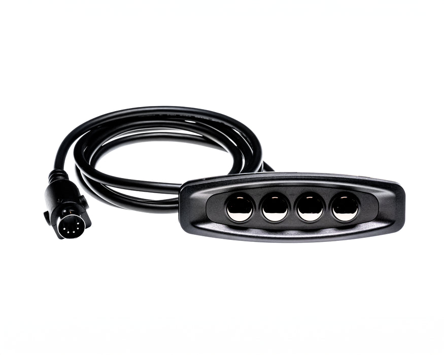 KAIDI Modelo: KDH147-005 Interruptor, controlador manual, 4 botones - Pieza de repuesto para sillón reclinable eléctrico