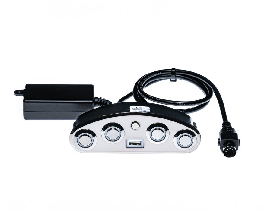 KAIDI Model: KDH148-006 Switch, Hand Controller, 5 Buttons, with USB - Replacement Part for Electric Recliner