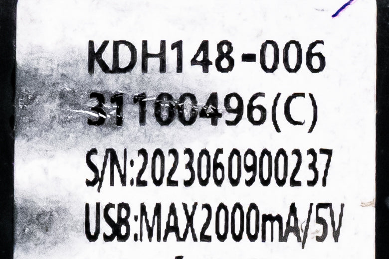 KAIDI Model: KDH148-006 Switch, Hand Controller, 5 Buttons, with USB - Replacement Part for Electric Recliner