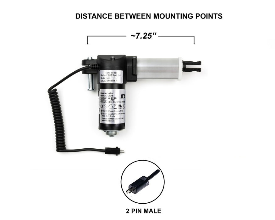 KAIDI - Motor Replacement Model: KDYJT018-134 Linear Actuator for Sofa, Recliner, Lift Chair, Couch, Massage, Seat, Bed