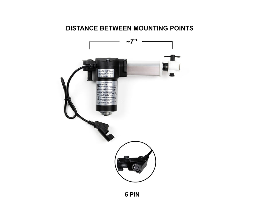 KAIDI - Motor Replacement Model: KDYJT018-145 Linear Actuator for Sofa, Recliner, Lift Chair, Couch, Massage, Seat, Bed
