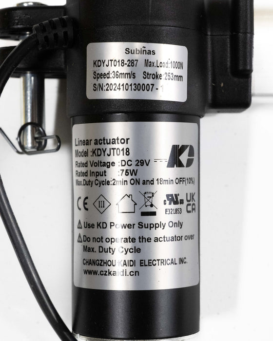 KAIDI - Motor Replacement Model: KDYJT018-287 Linear Actuator for Sofa, Recliner, Lift Chair, Couch, Massage, Seat, Bed