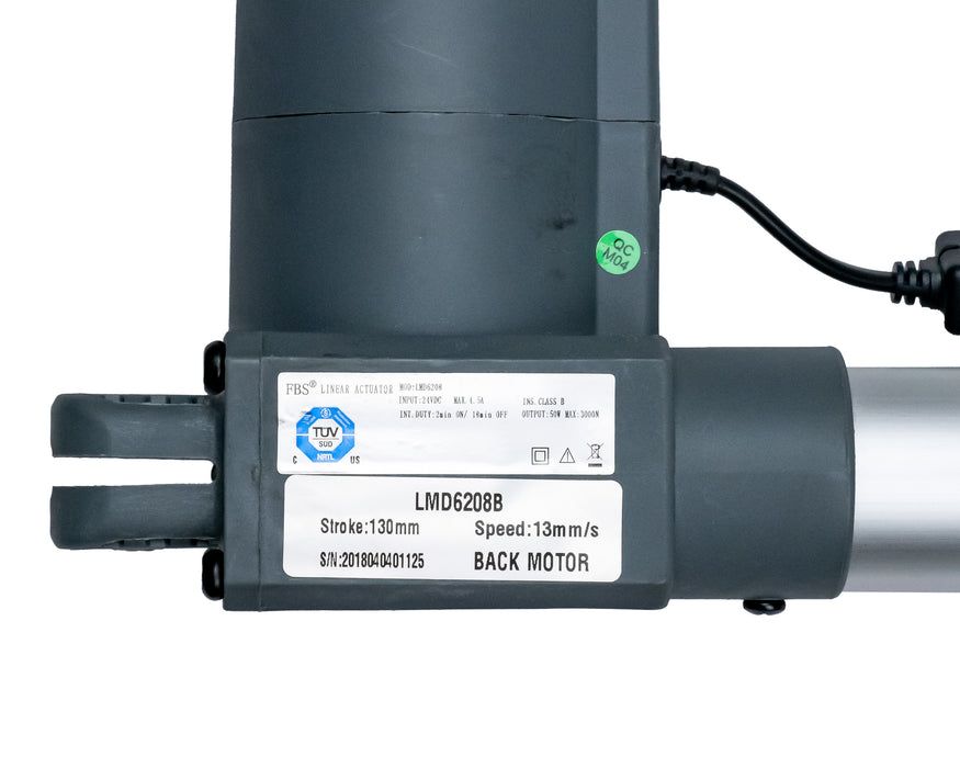 MOTO / HHC - Motor Replacement Model: LMD6208B Linear Actuator for Sofa, Recliner, Lift Chair, Couch, Massage, Seat, Bed