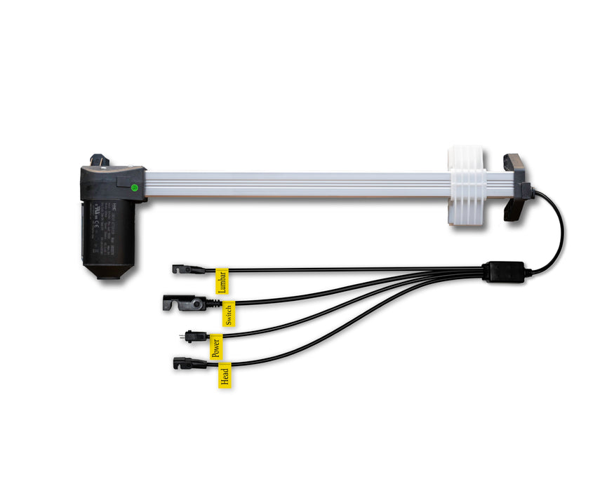 MOTO / HHC - Motor Replacement Model LMD12517W1-4 Linear Actuator for Sofa, Recliner, Lift Chair, Couch, Massage, Seat, Bed