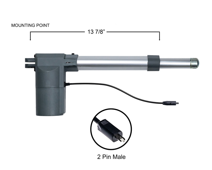 MOTO / HHC - Motor Replacement Model: LMD6208C1 Linear Actuator for Sofa, Recliner, Lift Chair, Couch, Massage, Seat, Bed