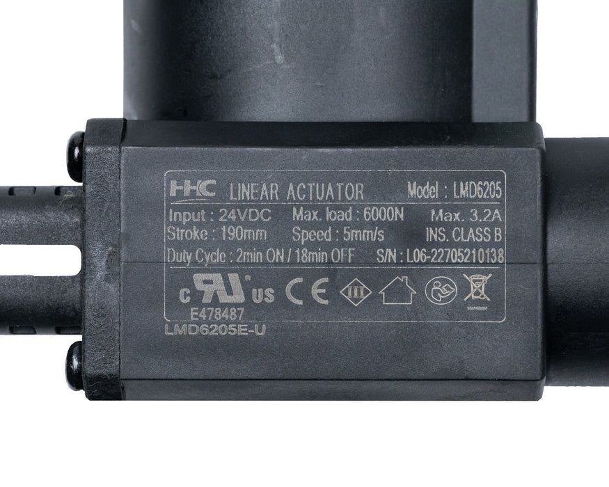 MOTO / HHC - Motor Replacement Model: LMD6205E-U Linear Actuator for Sofa, Recliner, Lift Chair, Couch, Massage, Seat, Bed