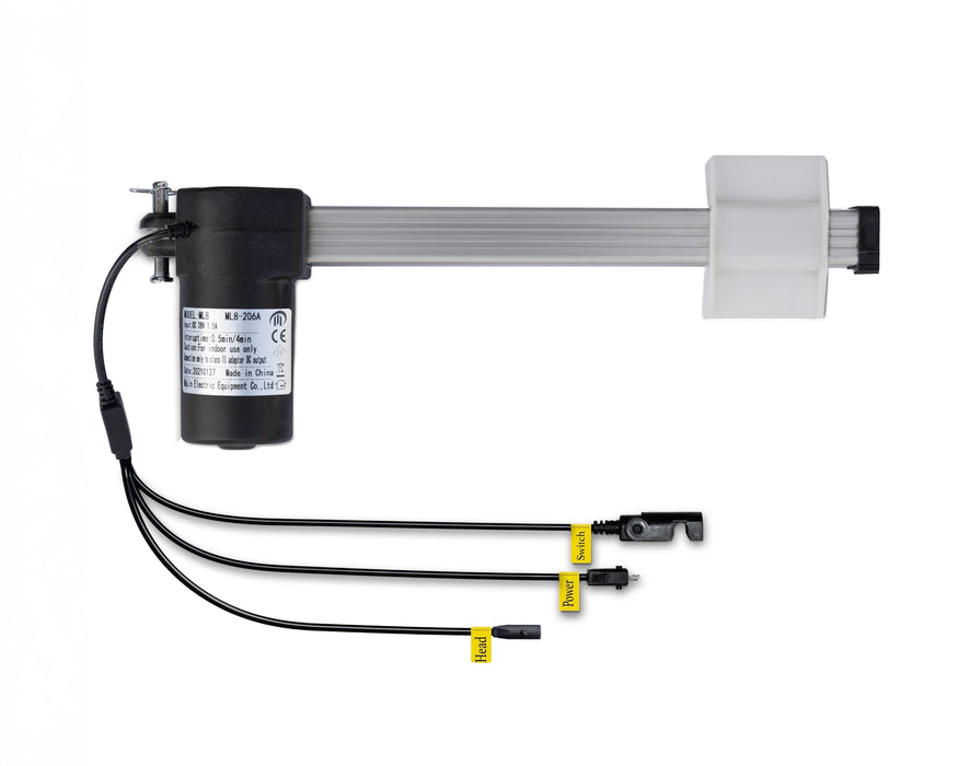 MULIN ELECTRIC - Motor Replacement Model: ML8-206A Linear Actuator for Sofa, Recliner, Lift Chair, Couch, Massage, Seat, Bed