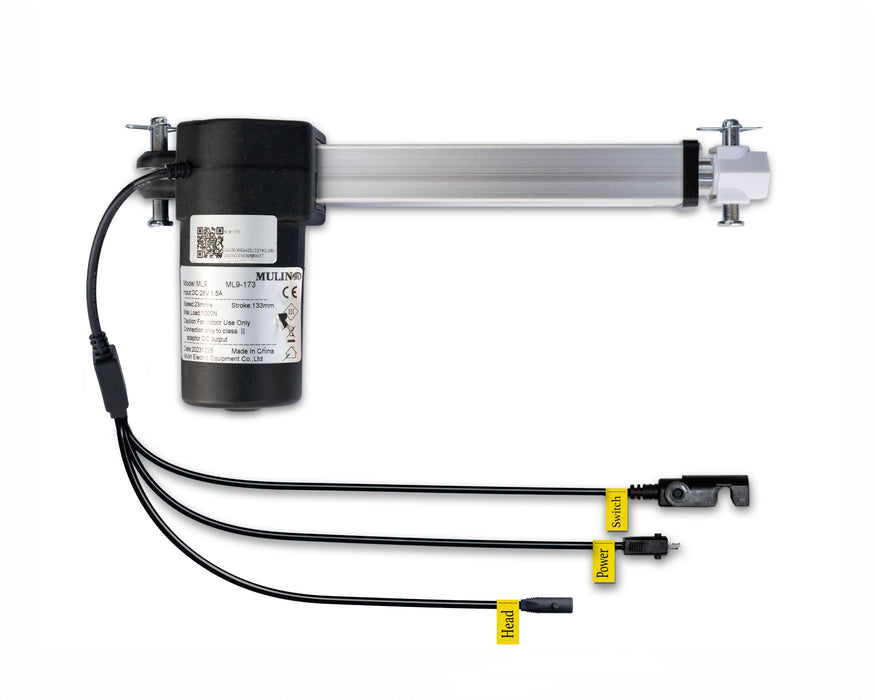 MULIN ELECTRIC - Motor Replacement Model: ML9-173 Linear Actuator for Sofa, Recliner, Lift Chair, Couch, Massage, Seat, Bed