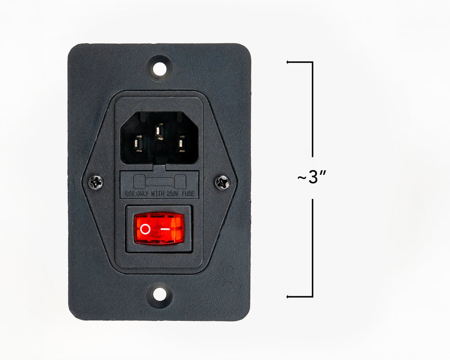 MULIN ELECTRIC - Socket Model: MLCZ002-7 Replacement Part for Sofa, Recliner, Seat, Bed