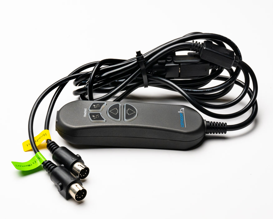 MULIN ELECTRIC Model: MLSK110-A1 Remote Switch, Hand Controller, 4 Buttons 2.5M Long - Replacement Part for Electric Recliner