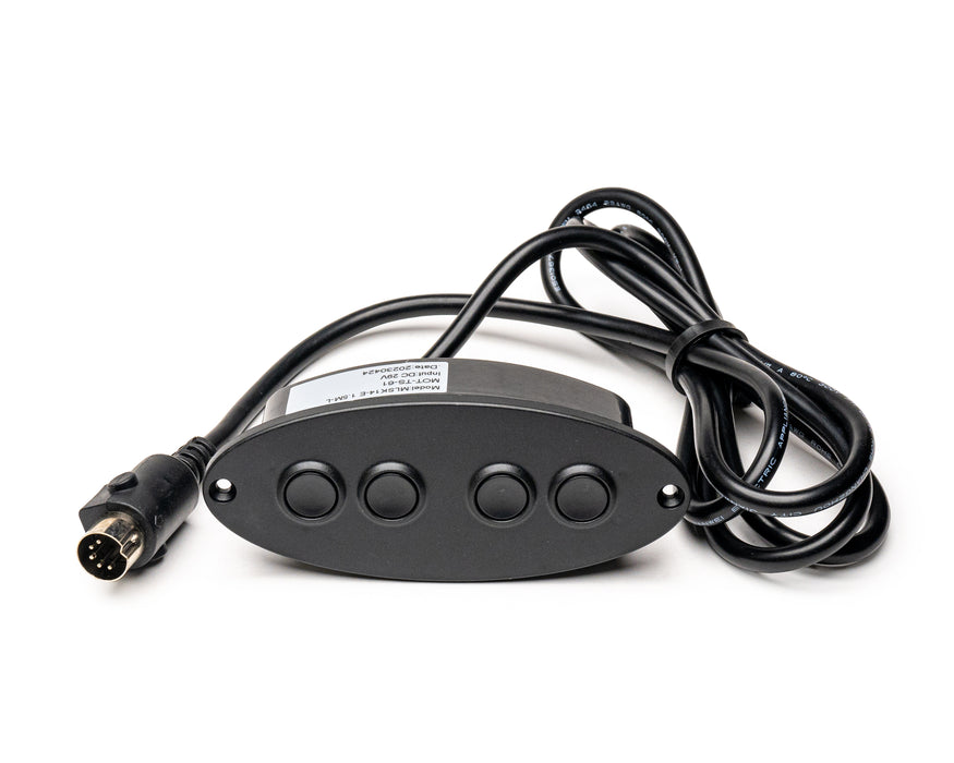 MULIN ELECTRIC - Switch Model: MLSK14-E Hand Controller 4 Buttons Replacement Part for Electric Recliner