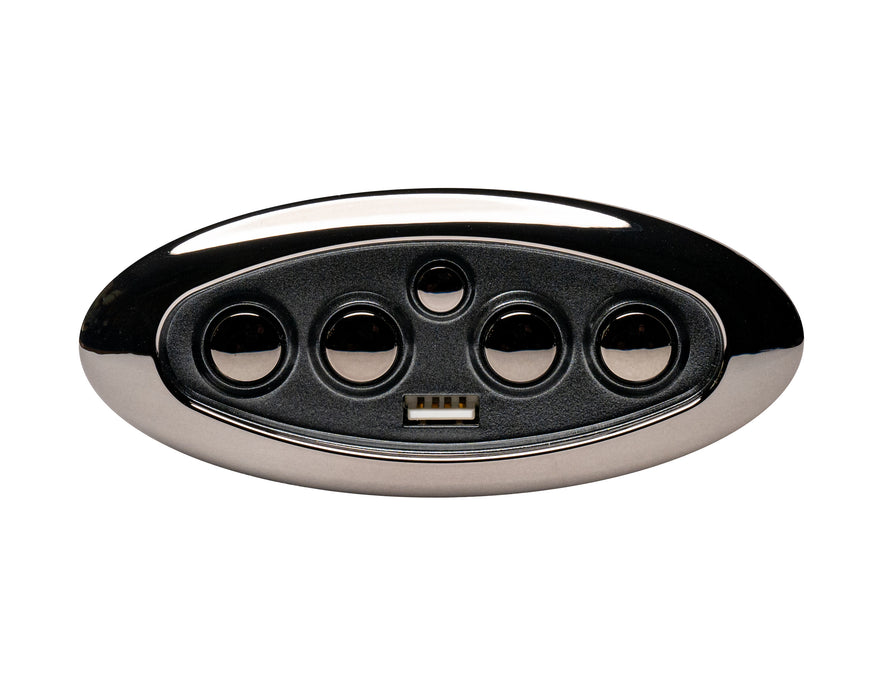 MULIN ELECTRIC - Switch Model: MLSK14-F-R Hand Controller 5 Buttons Replacement Part for Electric Recliner