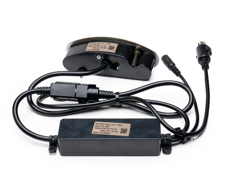 MULIN ELECTRIC - Switch Model: MLSK35-D2-L-A Hand Controller 5 Buttons USB-A Replacement Part for Electric Recliner