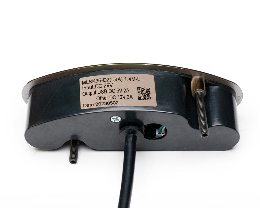 MULIN ELECTRIC - Switch Model: MLSK35-D2-L-A Hand Controller 5 Buttons USB-A Replacement Part for Electric Recliner