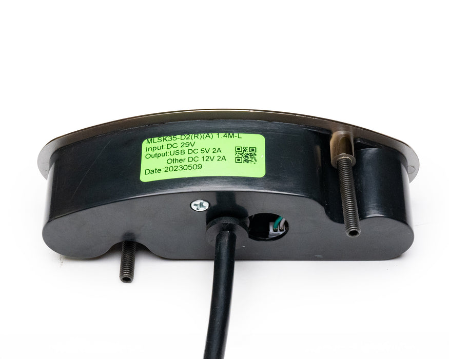 MULIN ELECTRIC - Switch Model: MLSK35-D2-R-A Hand Controller 5 Buttons USB-A Replacement Part for Electric Recliner