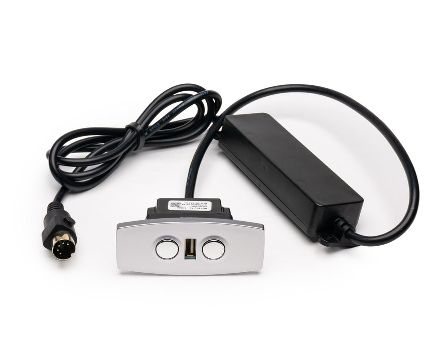 MULIN ELECTRIC - Switch Model: ARU121-0-WS-15SL-2-01-LSF Hand Controller 2 Buttons USB-A Replacement Part for Electric Recliner
