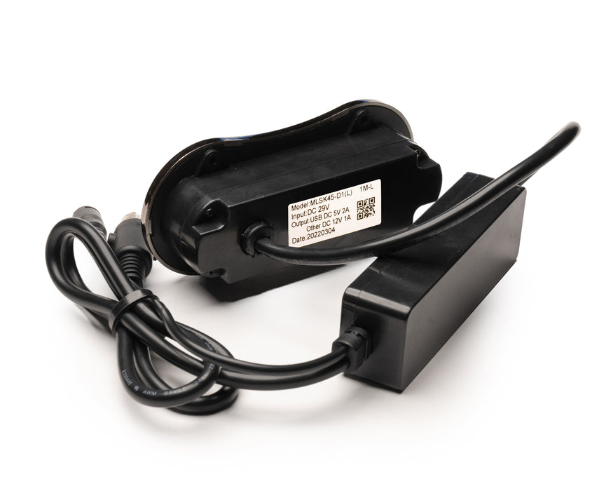 MULIN ELECTRIC - Switch Model: MLSK45-D1 (L) Hand Controller 2 Buttons USB-A Replacement Part For Electric Recliner