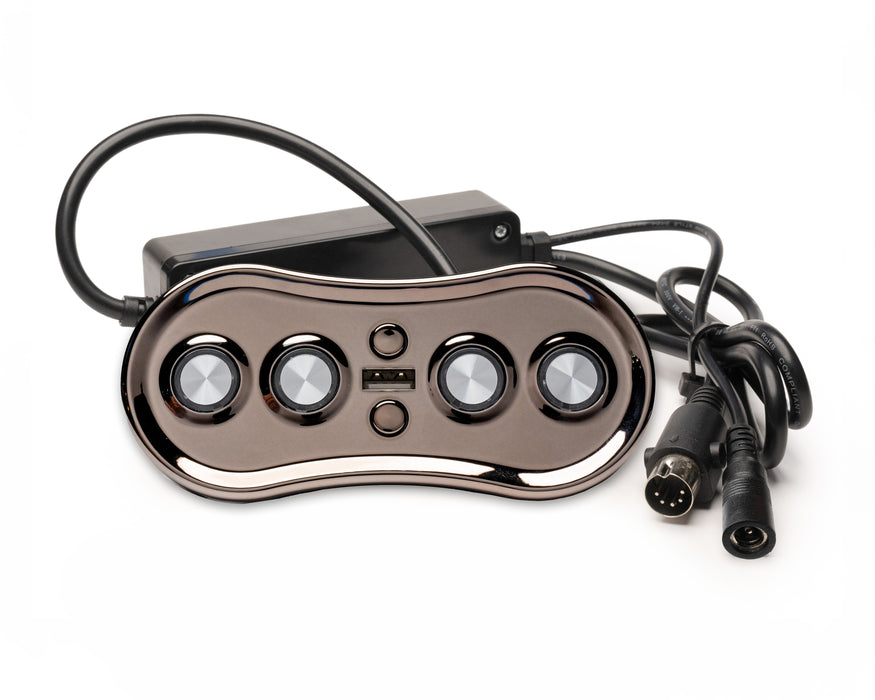 MULIN ELECTRIC - Switch Model: MLSK46-F-L Hand Controller 6 Buttons USB-A Replacement Part for Electric Recliner