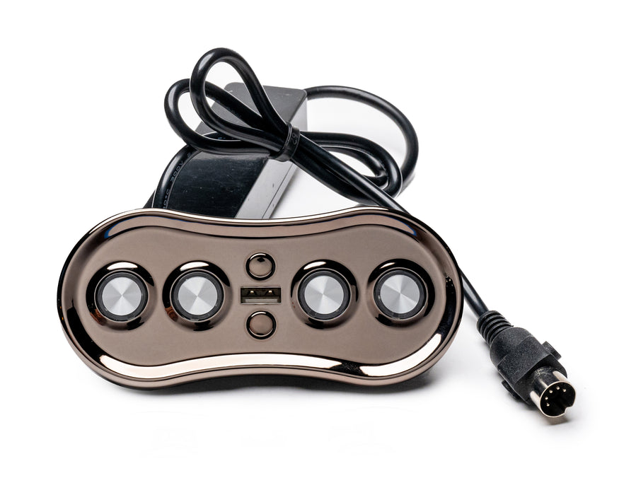 MULIN ELECTRIC Modelo: MLSK46-A (L) Interruptor, controlador manual, 6 botones (1,5 m de largo), con USB - Pieza de repuesto para sillón reclinable eléctrico
