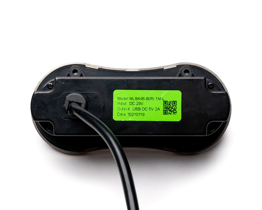 MULIN ELECTRIC - Switch Model: MLSK46-B-R Hand Controller 6 Buttons USB-A Replacement Part for Electric Recliner