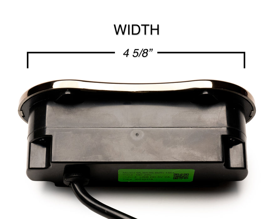 MULIN ELECTRIC - Switch Model: MLSK46-B-R Hand Controller 6 Buttons USB-A Replacement Part for Electric Recliner