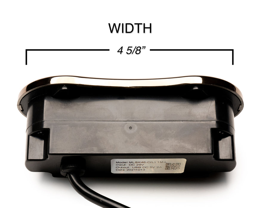 MULIN ELECTRIC - Switch Model: MLSK46-C-L Hand Controller 6 Buttons USB-A Replacement Part for Electric Recliner