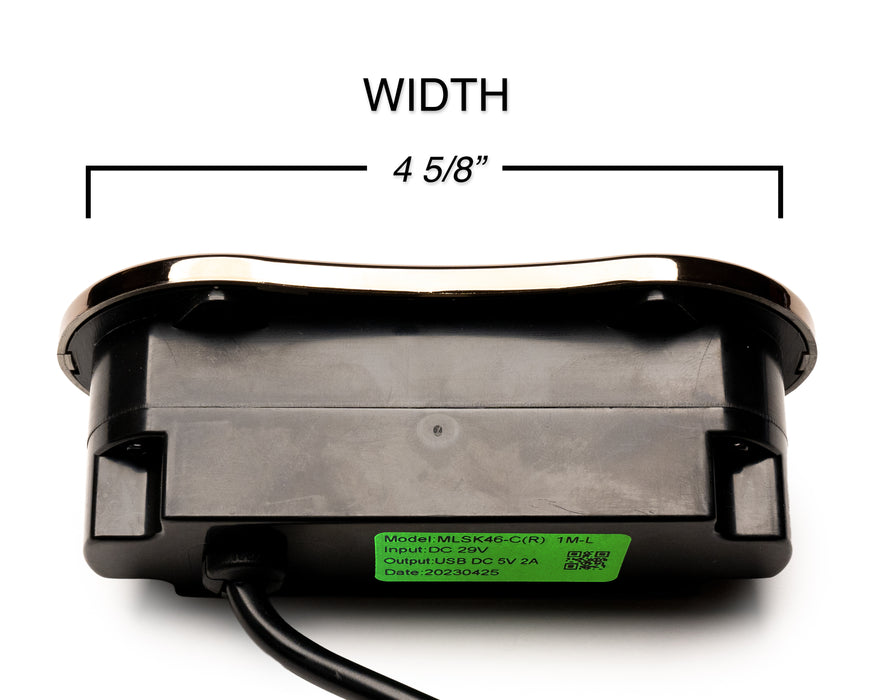 MULIN ELECTRIC - Switch Model: MLSK46-C-R Hand Controller 6 Buttons USB-A Replacement Part for Electric Recliner