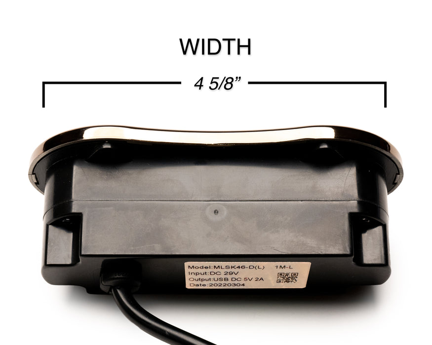 MULIN ELECTRIC - Switch Model: MLSK46-D-L Hand Controller 6 Buttons USB-A Replacement Part for Electric Recliner