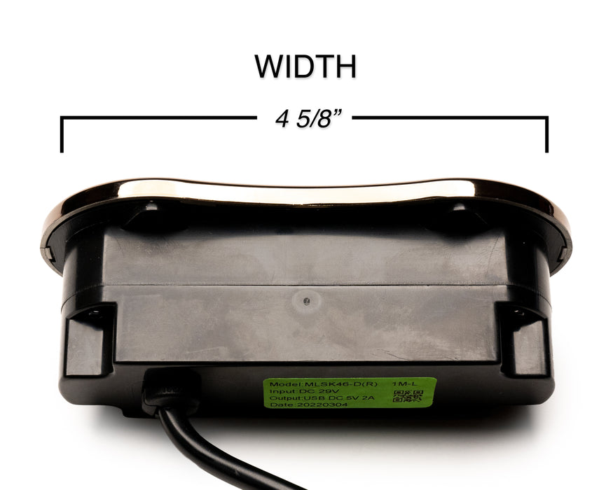 MULIN ELECTRIC - Switch Model: MLSK46-D-R Hand Controller 6 Buttons USB-A Replacement Part for Electric Recliner