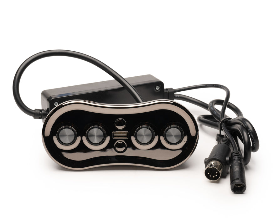 MULIN ELECTRIC - Switch Model: MLSK46-E-R Hand Controller 6 Buttons USB-A Replacement Part for Electric Recliner