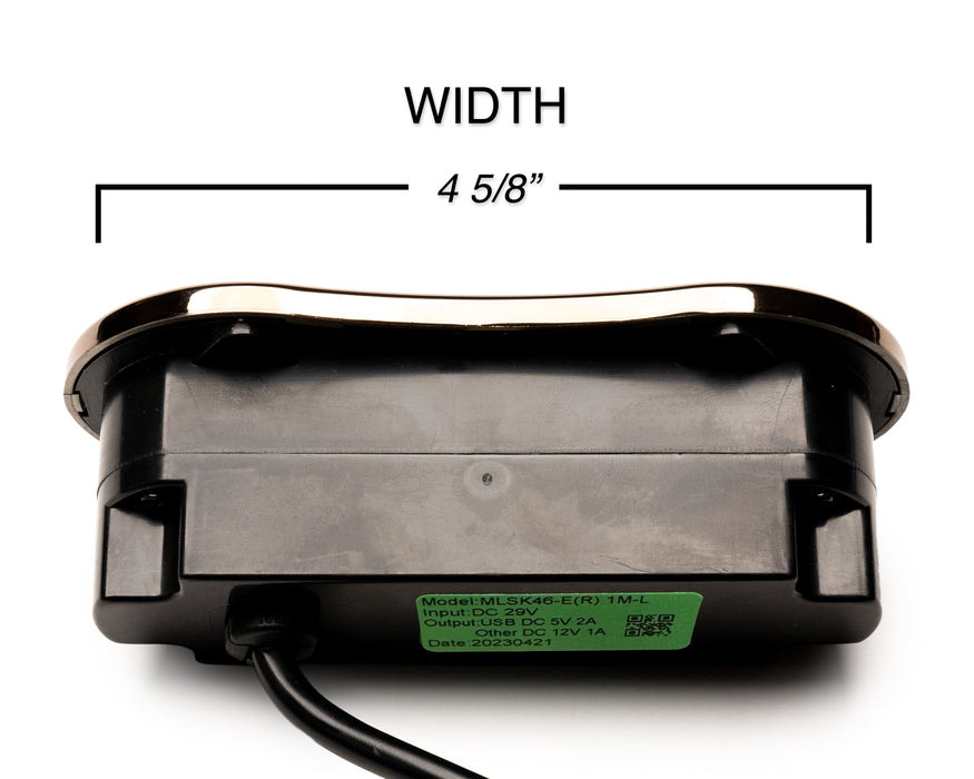 MULIN ELECTRIC - Switch Model: MLSK46-E-R Hand Controller 6 Buttons USB-A Replacement Part for Electric Recliner