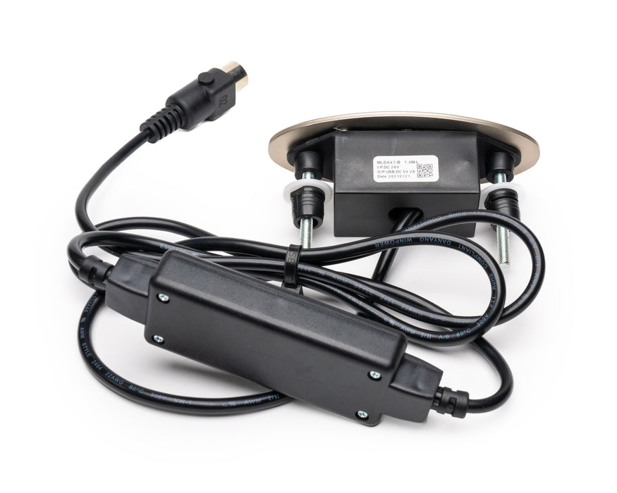 MULIN ELECTRIC - Switch Model: MLSK47-B Hand Controller 2 Buttons USB-A Replacement Part for Electric Recliner