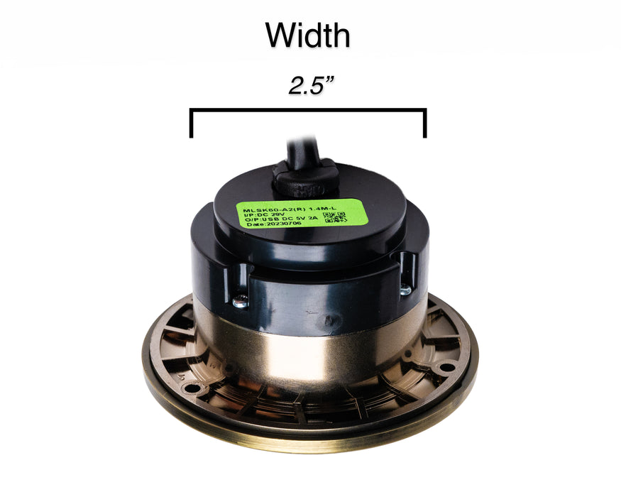 MULIN ELECTRIC - Switch Model: MLSK60-A2-R Hand Controller 4 Buttons USB-A Replacement Part for Electric Recliner