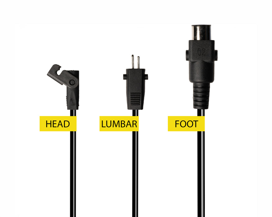 MULIN ELECTRIC - Switch Model: MLSK63-A1-RSF Hand Controller 7 Buttons USB-A Replacement Part for Electric Recliner