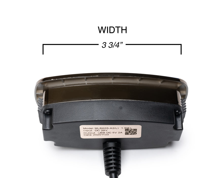 MULIN ELECTRIC - Switch Model: MLSK63-A2-L Hand Controller 7 Buttons USB-A Replacement Part for Electric Recliner