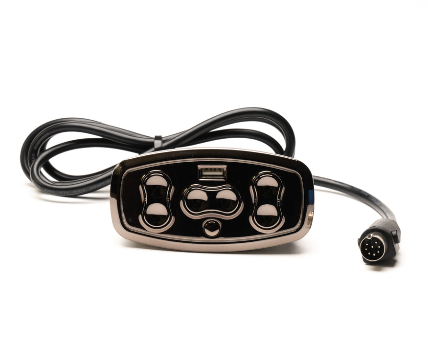 MULIN ELECTRIC - Switch Model: MLSK63-A2-R Hand Controller 7 Buttons USB-A Replacement Part for Electric Recliner