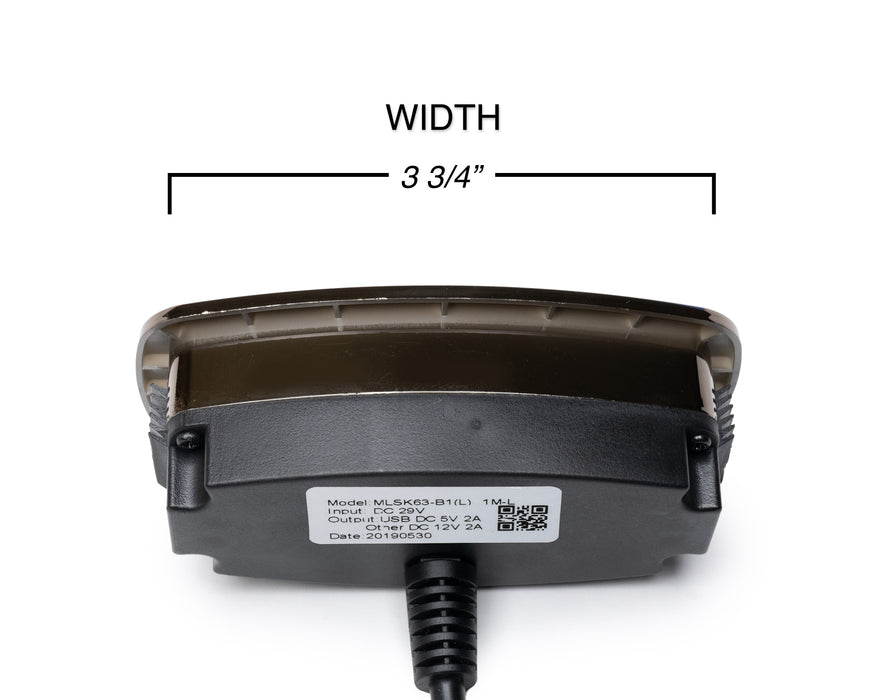 MULIN ELECTRIC - Switch Model: MLSK63-B1-L Hand Controller 7 Buttons USB-A Replacement Part for Electric Recliner