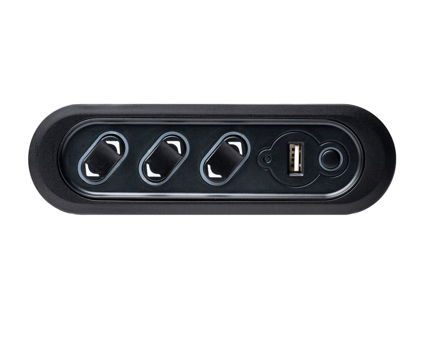 MULIN ELECTRIC - Switch Model: MLSK66-A1-LSF Hand Controller 7 Buttons USB-A Replacement Part for Electric Recliner