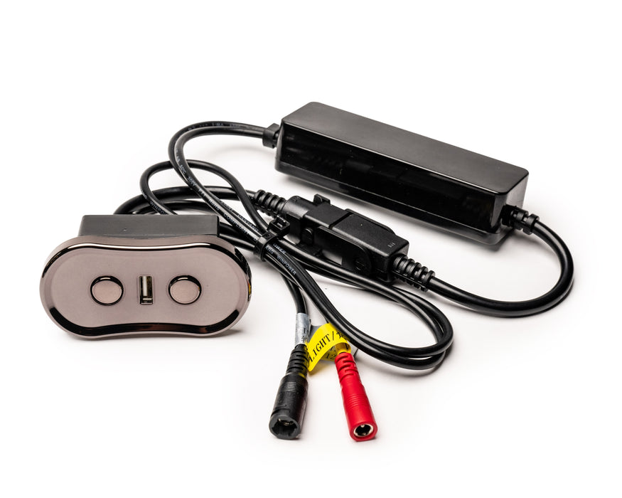 MULIN ELECTRIC - Switch Model: MLSK72-C2 Hand Controller 2 Buttons USB-A Replacement Part for Electric Recliner