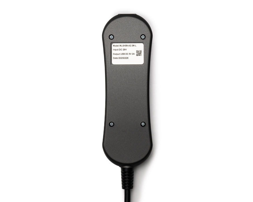 MULIN ELECTRIC Model: MLSK89-A2 Remote Switch, Hand Controller ( 2.0M-Long), 6 Buttons - Replacement Part for Electric Recliner