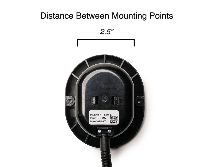 MULIN ELECTRIC - Switch Model: MLSK9-A Hand Controller 2 Buttons Replacement Part for Electric Recliner