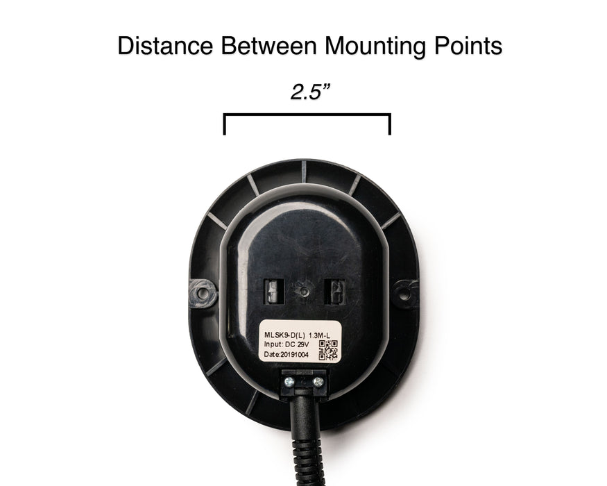 MULIN ELECTRIC - Switch Model: MLSK9-D-L Hand Controller 4 Buttons Replacement Part for Electric Recliner