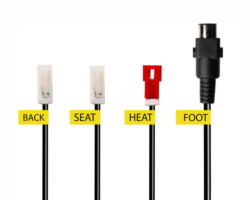 MULIN ELECTRIC - Remote Switch Model: MLSK96-A1 Hand Controller 8 Buttons Replacement Part for Electric Recliner