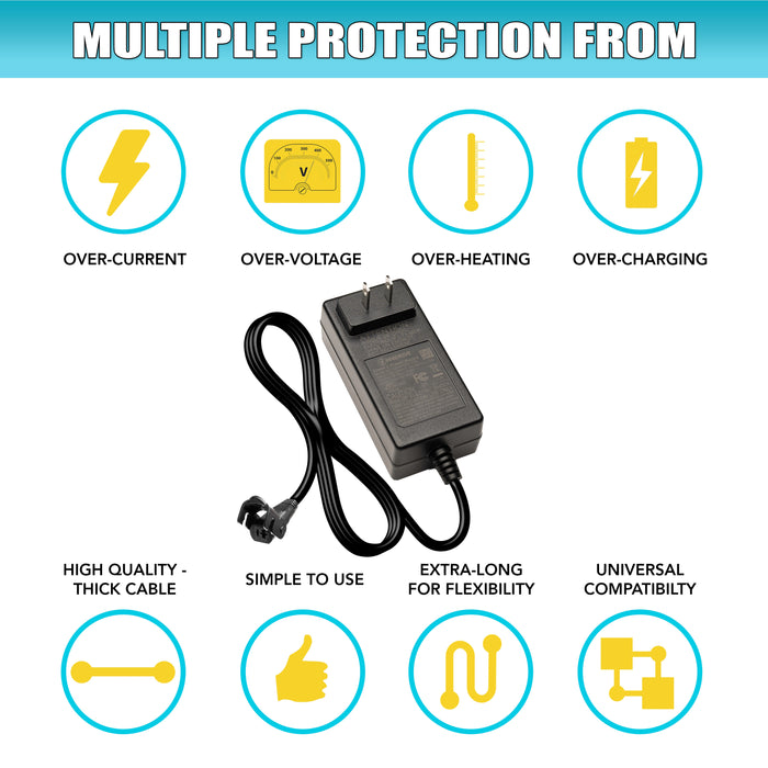 29V 2A Universal Wall Power Supply - Furniture Transformer (Part Number: PS-OMD-W2A) Model: K64R10290200 Same as ZB-H290020A-C