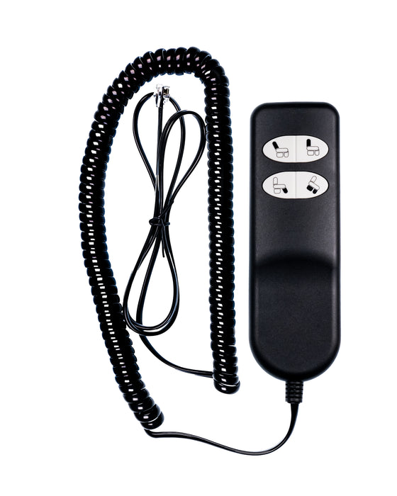 CIAR Model: N500040829 HCR2 Remote Switch, Hand Controller, 4 Buttons - Replacement Part for Electric Recliner