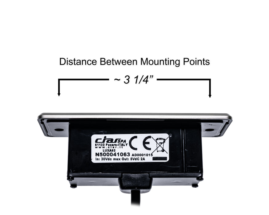 CIAR Model: N500041063 Switch, Hand Controller, 2 Buttons, with USB  - Replacement Part for Electric Recliner