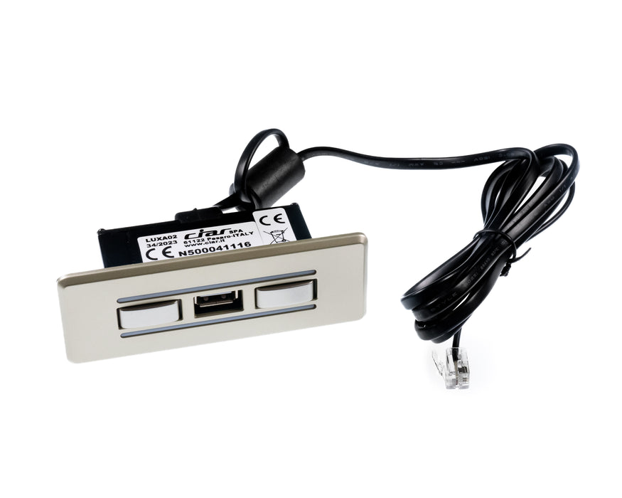 CIAR Model: N500041116 Switch, Hand Controller, 2 Buttons, with USB - Replacement Part for Electric Recliner