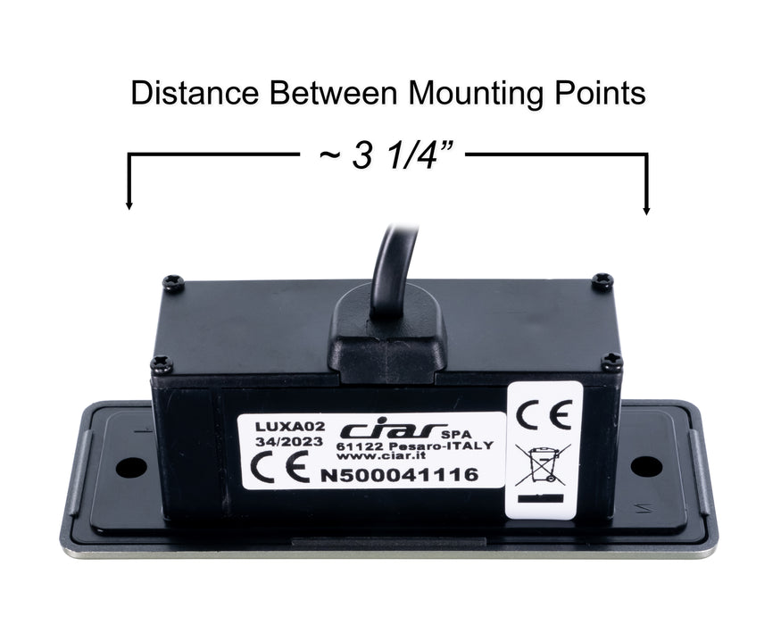 CIAR Model: N500041116 Switch, Hand Controller, 2 Buttons, with USB - Replacement Part for Electric Recliner